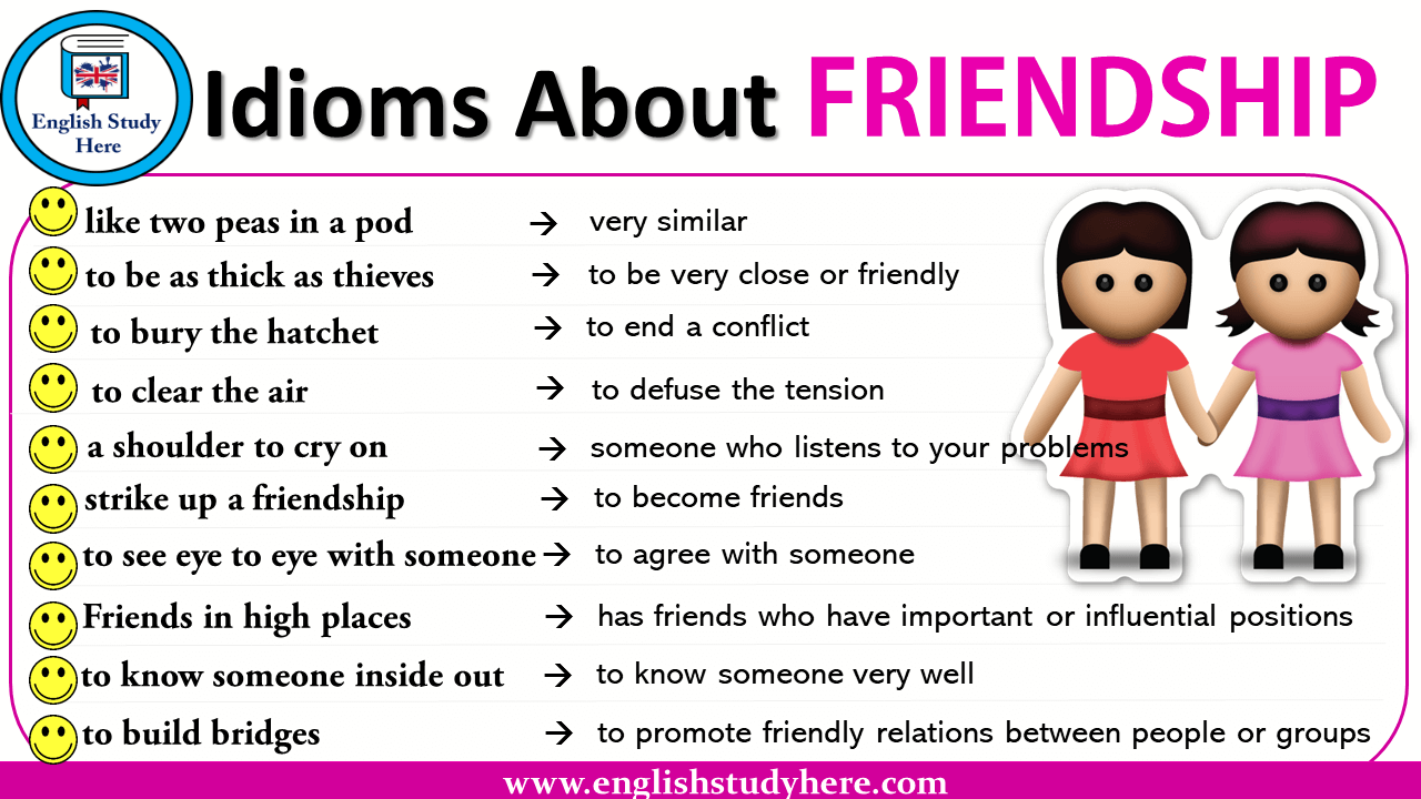 Idioms-About-FRIENDSHIP